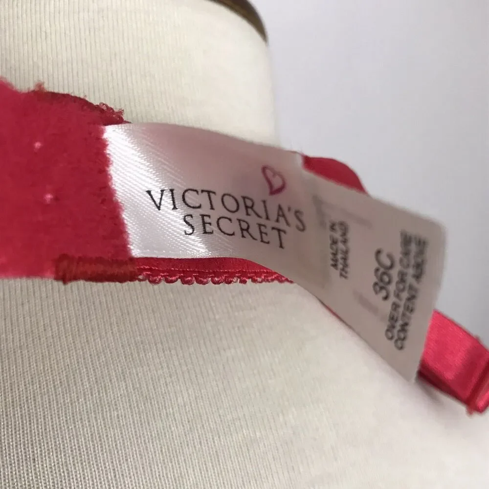 Victoria's Secret Bra Floral Lace Vintage Romance Coquette Lingerie Intimates